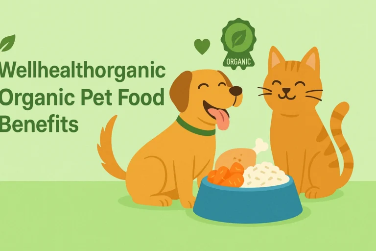 Wellhealthorganic Organic Pet Food Benefits